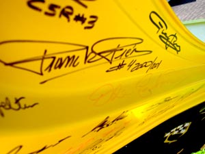 Dale Earnhardt's Signature - Click for Closeup